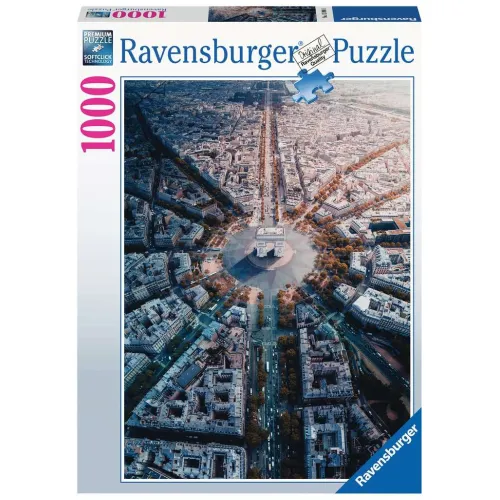 Ravensburger puzzel 1000 stukjes Parijs van bovenaf gezien